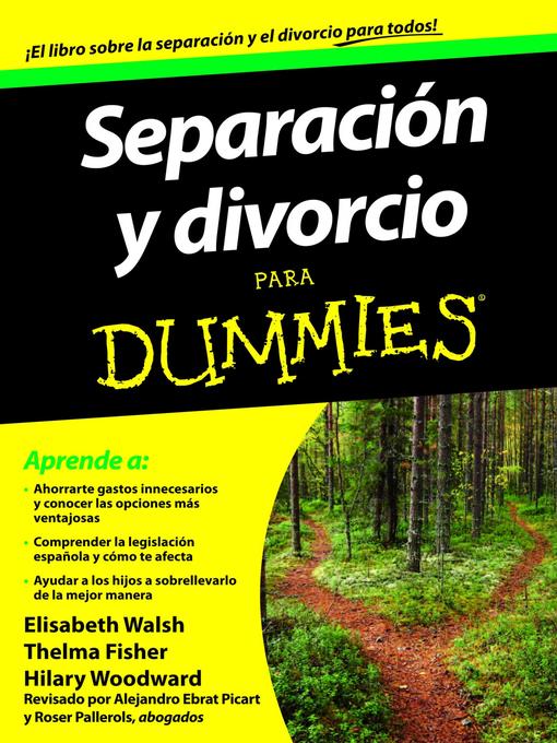 Title details for Separación y divorcio para Dummies by AA. VV. - Wait list